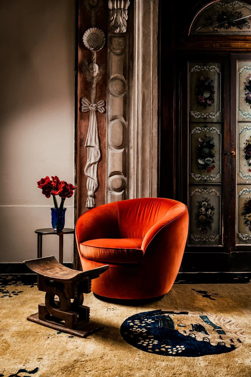 Giulia Swivel Armchair | Luxury Living | Black Tie