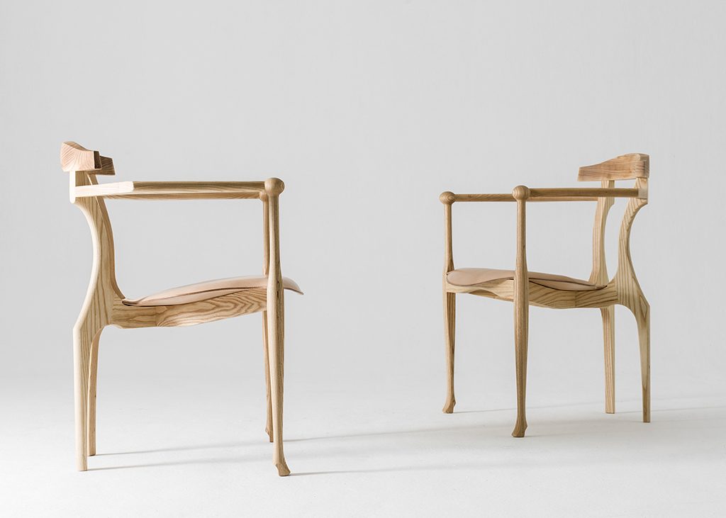 Gaulino Stackable Chair with Armrests | Designed by Oscar Tusquets Blanca | BD Barcelona