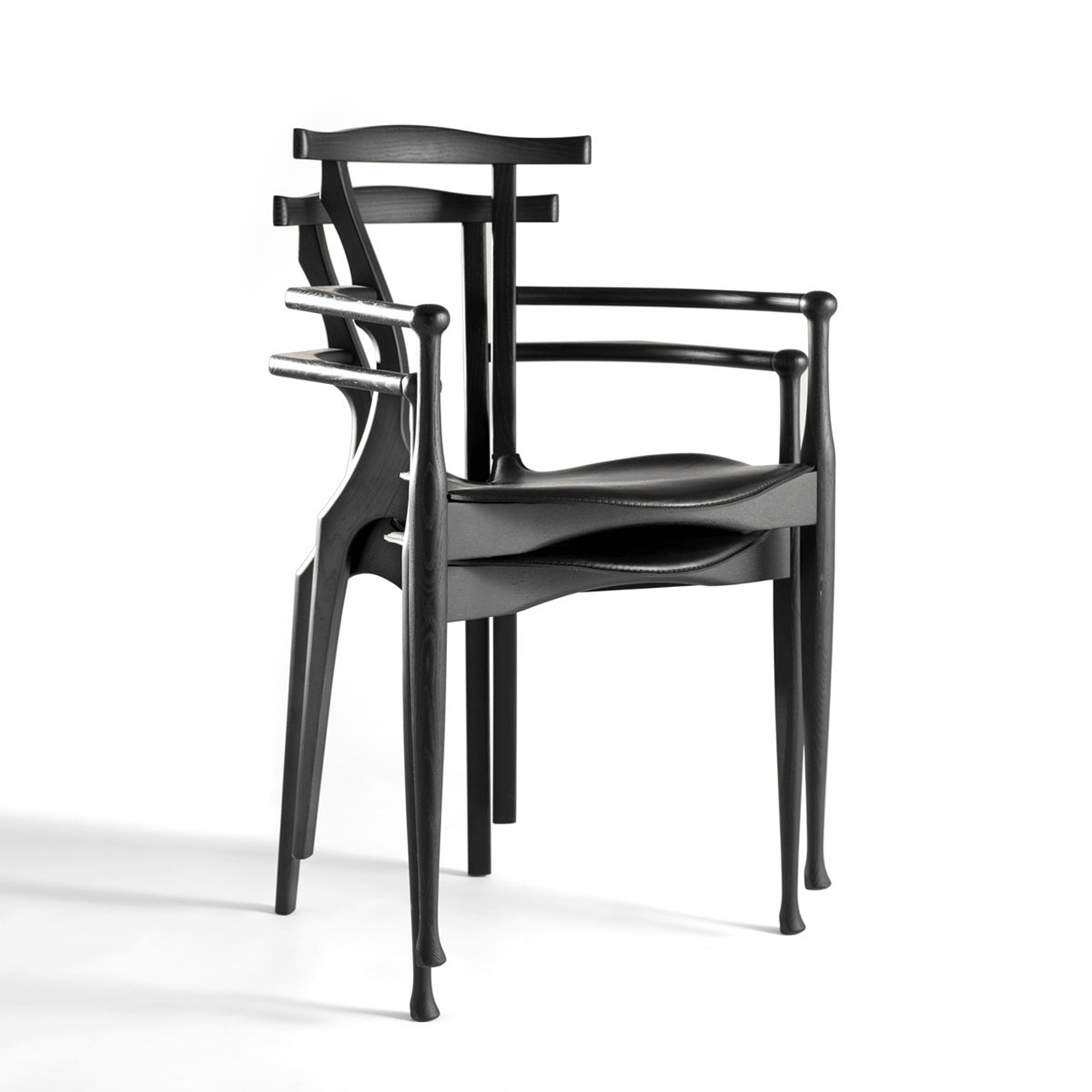 Gaulino Stackable Chair with Armrests | Designed by Oscar Tusquets Blanca | BD Barcelona