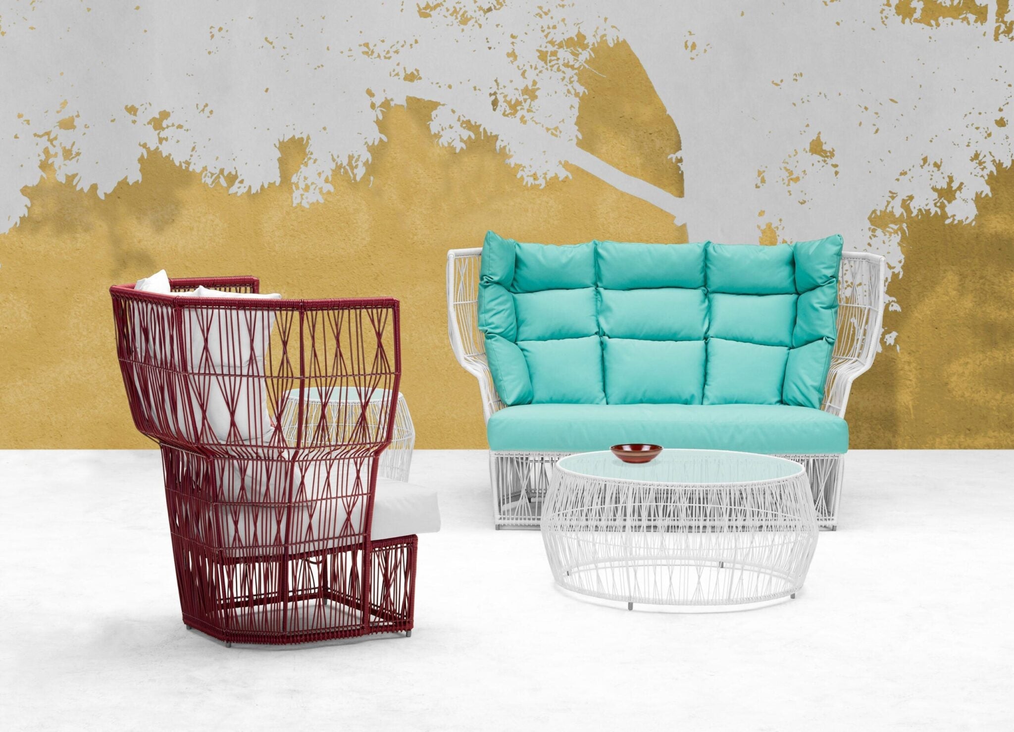 Calyx Easy Armchair High Back | Calyx Collection | Kenneth Cobonpue