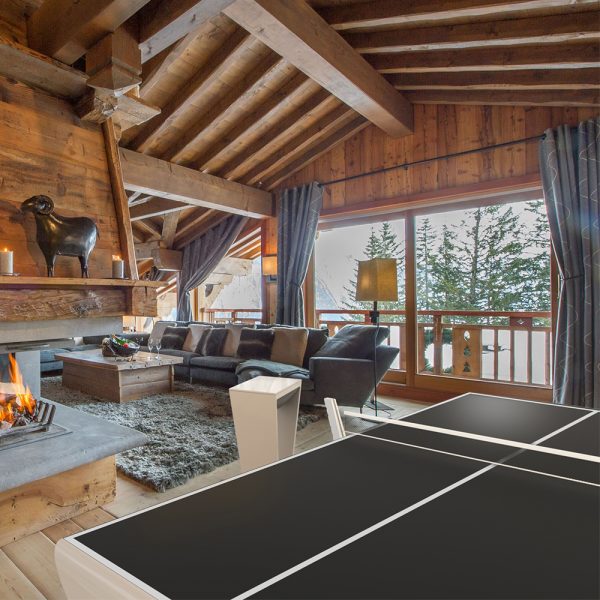 Ping Pong Blackshield Luxury Table | Billards Toulet
