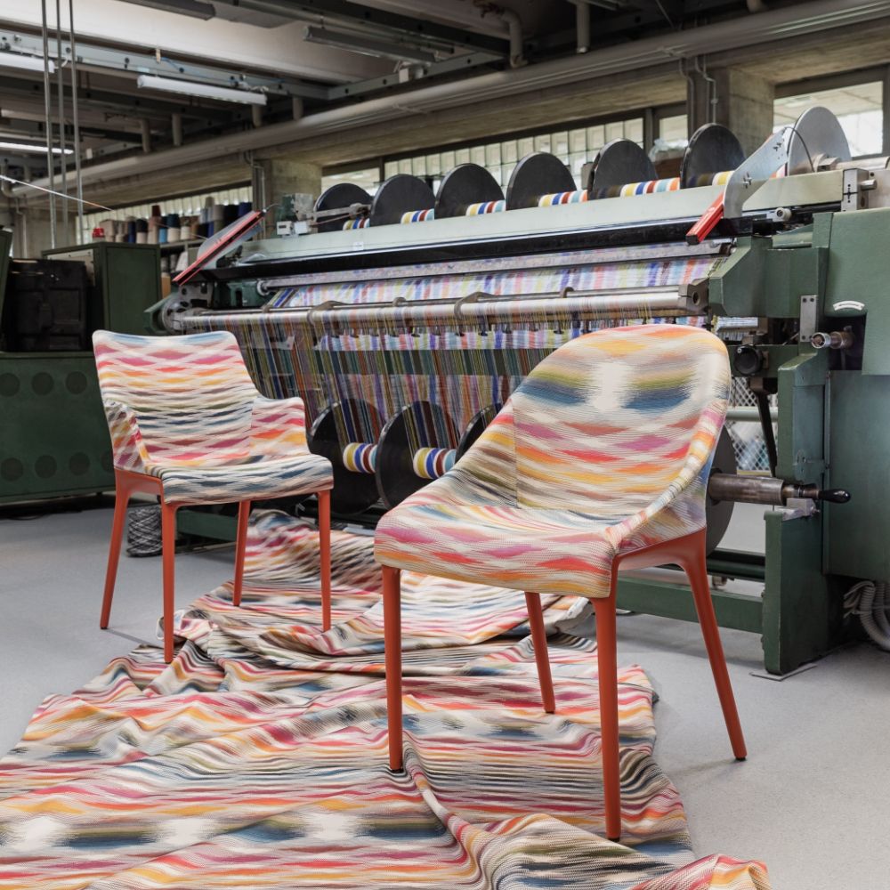 Eleganza Ela Missoni Chair Designed by Philippe Starck | Kartell