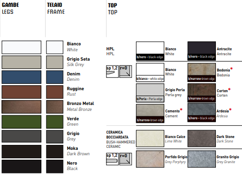Ellisse Rectangular Extendable Dining Table | Designed by R&S Varaschin | Varaschin