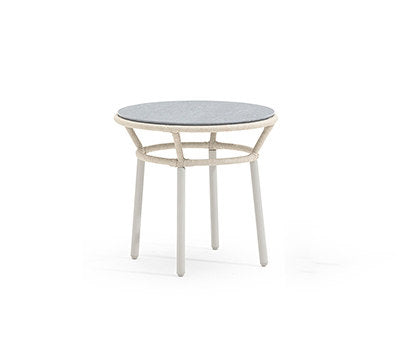 Emma Cross Round Side Table | Designed by Monica Armani | Varaschin