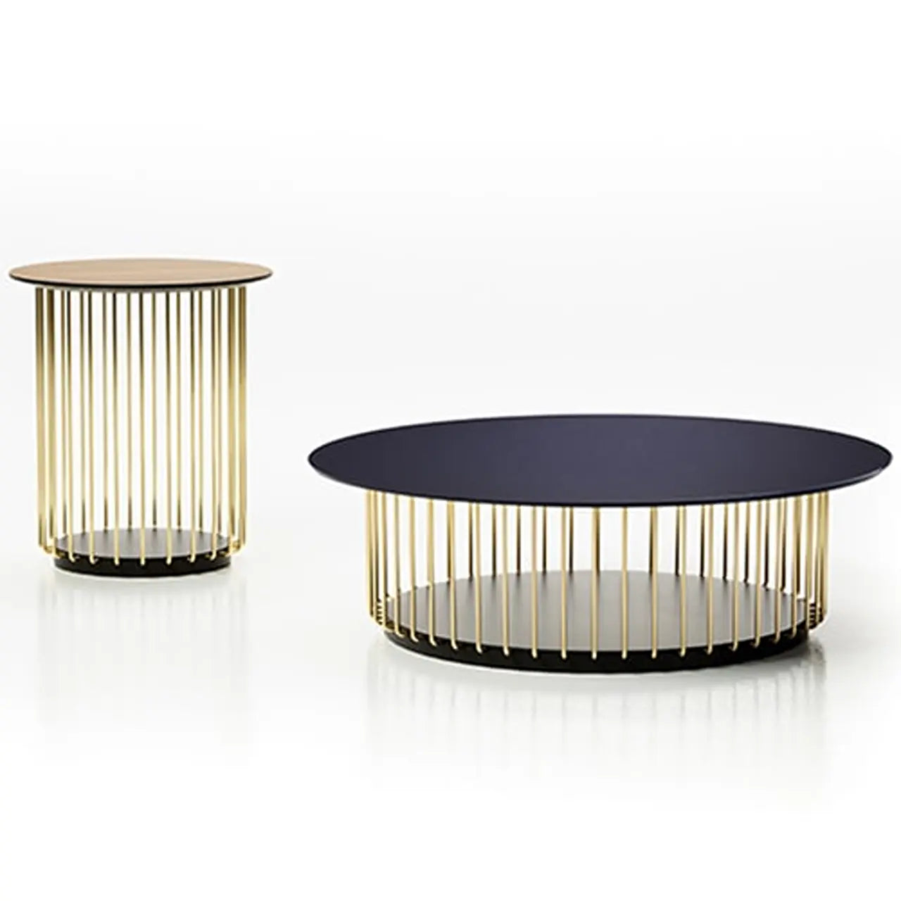 Etan Round Side Table | Luxury Living Black Tie