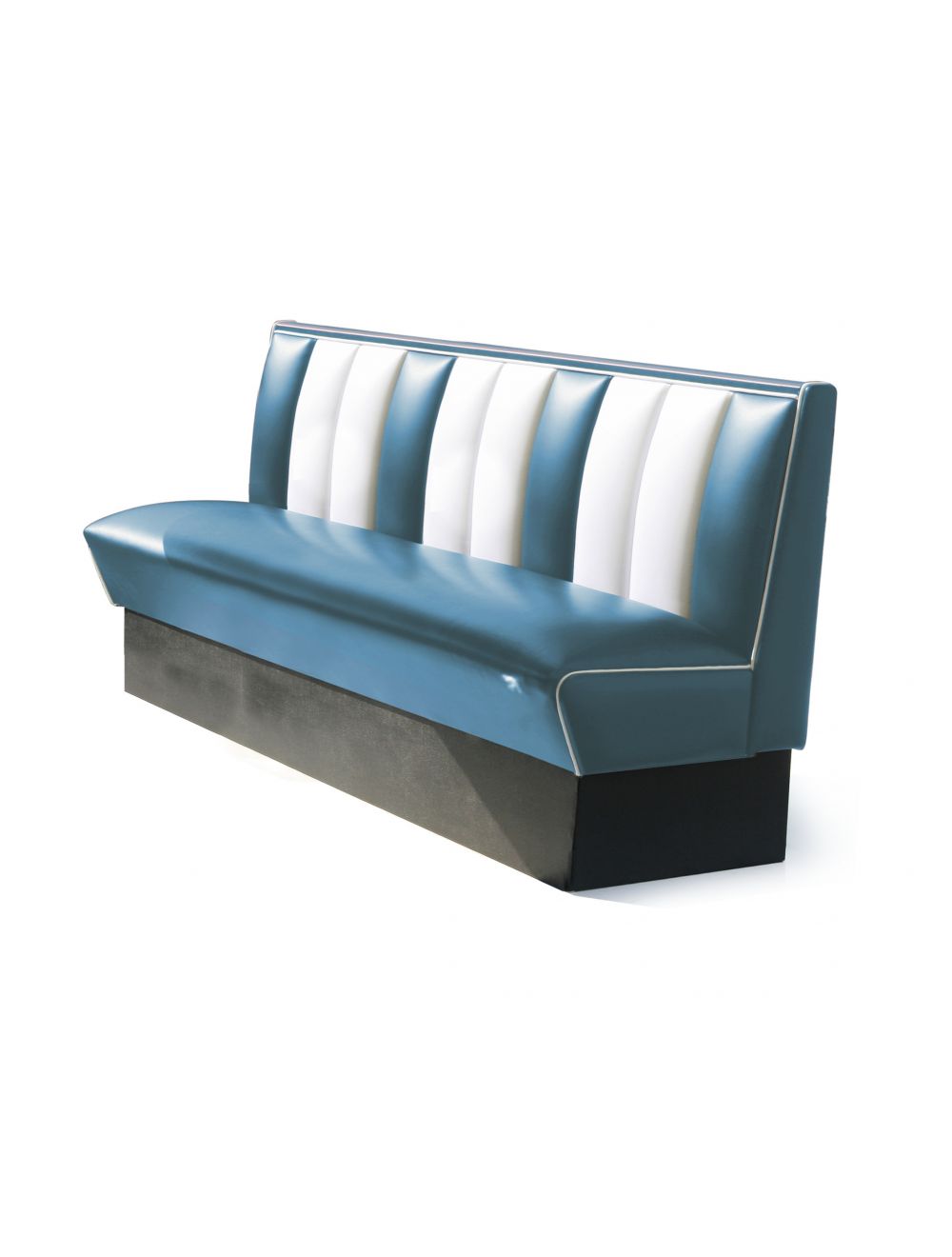 HW-180 Single Booth | Bel Air Retro Fifties Furniture