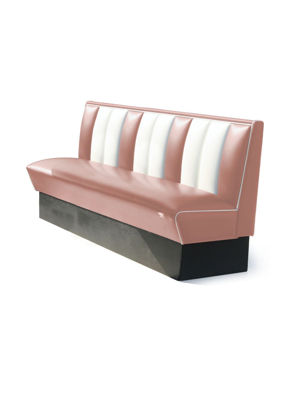 HW-180 Single Booth | Bel Air Retro Fifties Furniture