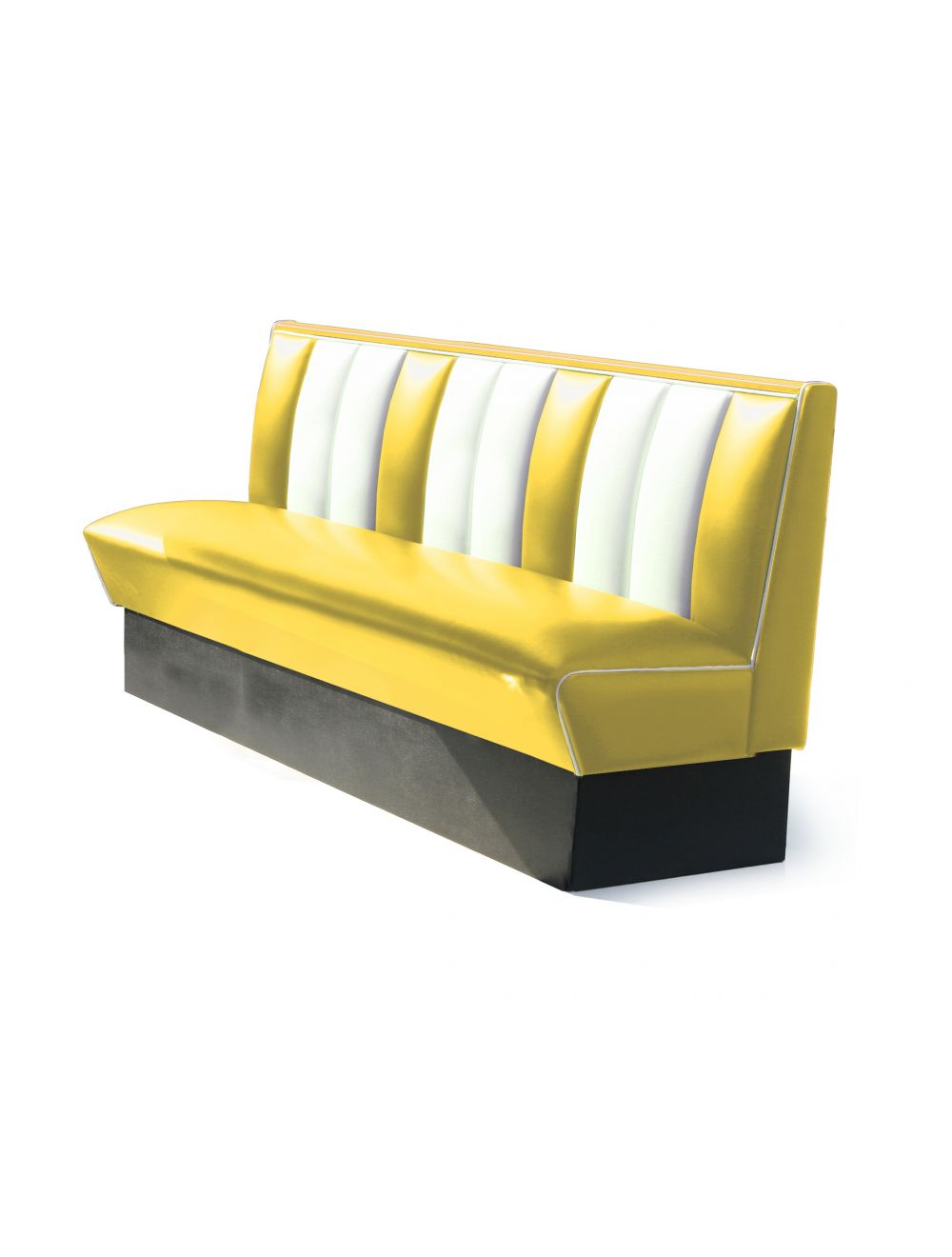 HW-180 Single Booth | Bel Air Retro Fifties Furniture