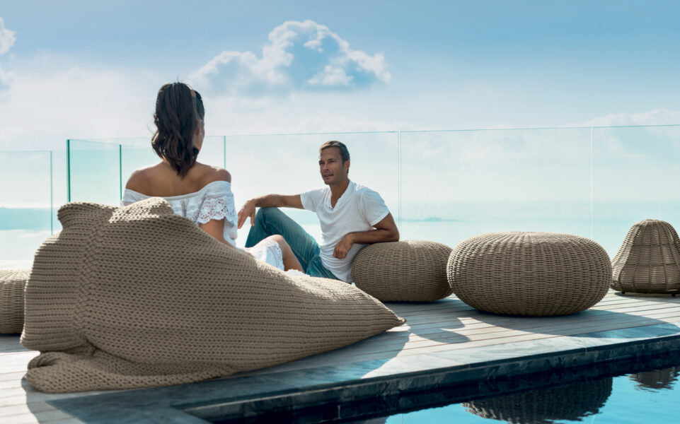 Jackie Pouf | Luxury Talenti Outdoor Living