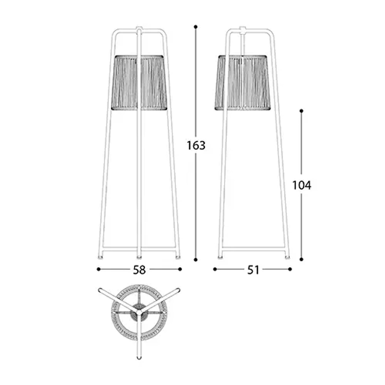 Tibidabo Lampshade Floor Lamp | Designed by Calvi Brambilla | Varaschin