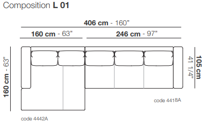 Lee Modular Sofa | Designed by Fabrizio Ballardini | Arflex