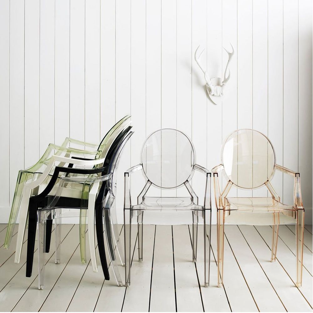 Kartell Design Chair Transparent Polycarbonate