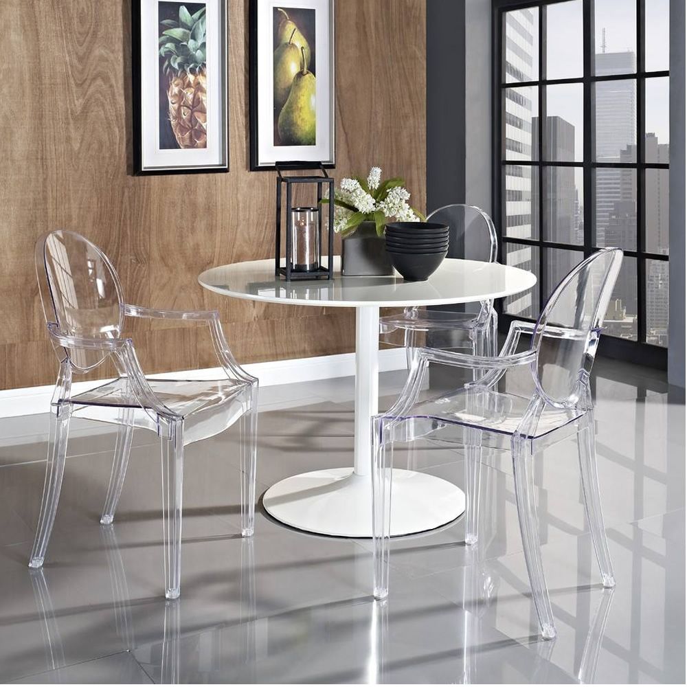 Kartell Design Chair Transparent Polycarbonate
