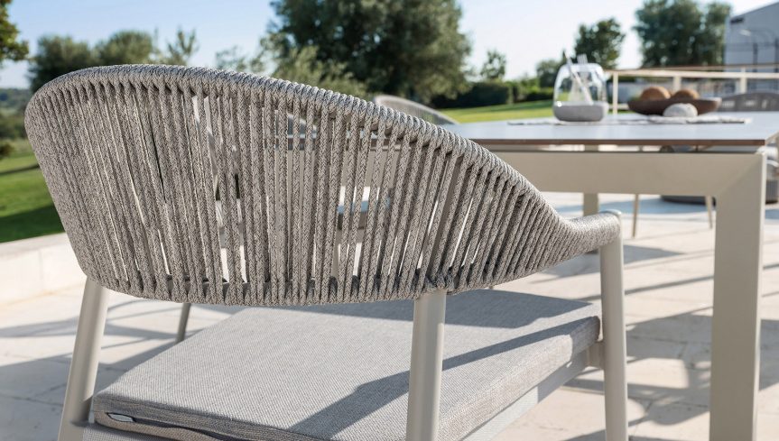 Clever Stackable Rope Lounge Chair | Set of 2 | Varaschin