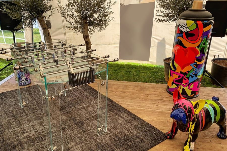 Carat Glass Foosball Table | Babyfoot Toulet