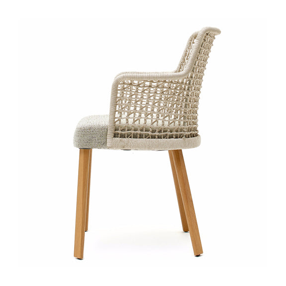 Emma Chair with Armrests | Designed by Monica Armani | Varaschin