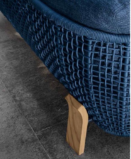 Argo-Wood Sofa Loveseat | Luxury Outdoor Talenti