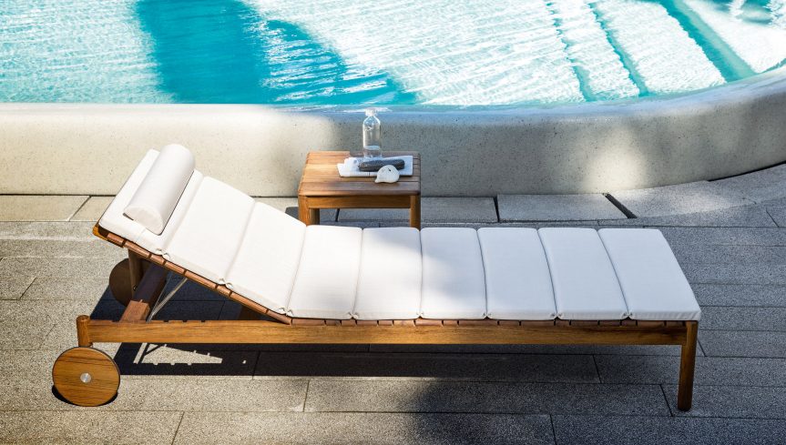 Barcode Recliner Sunbed | Designed by Alessandro Dubini | Varaschin