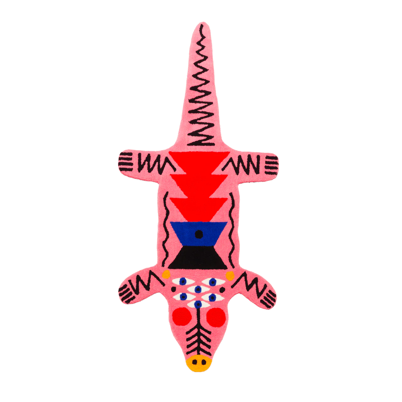 Carpet Oggian Crocopink | Designed by Marco Oggian | Qeeboo