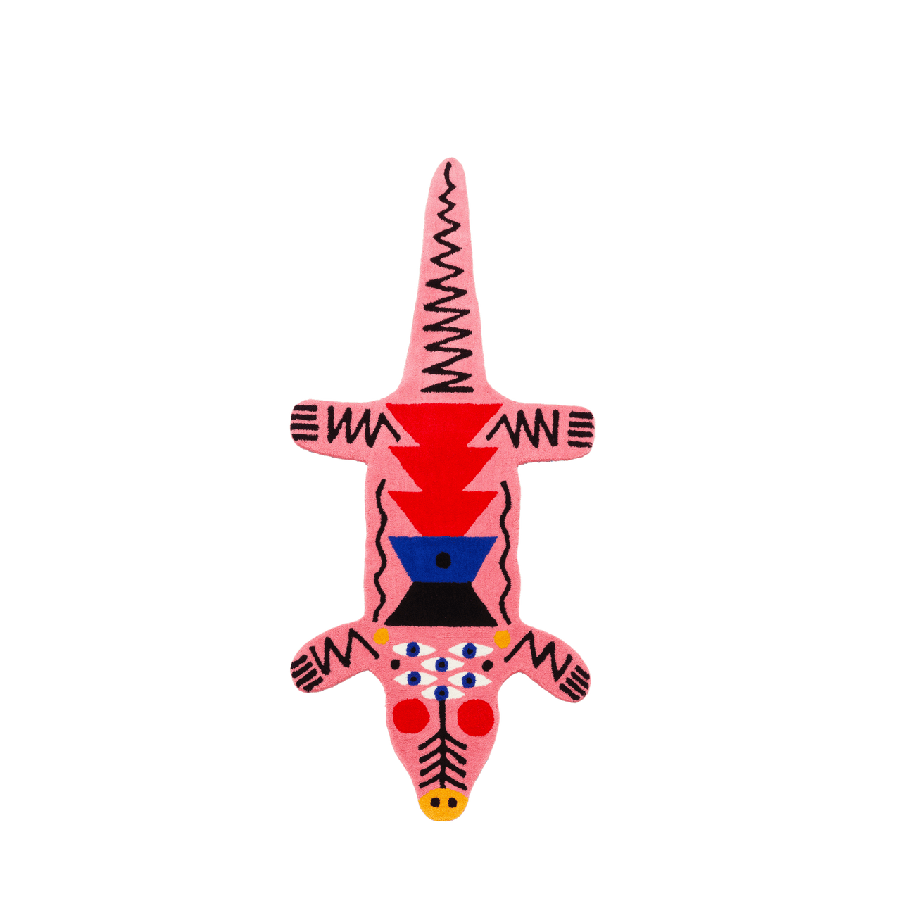 Carpet Oggian Crocopink | Designed by Marco Oggian | Qeeboo