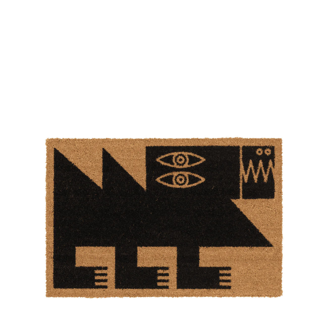 Doormat Diagonal Camel | Designed by Marco Oggian | Qeeboo