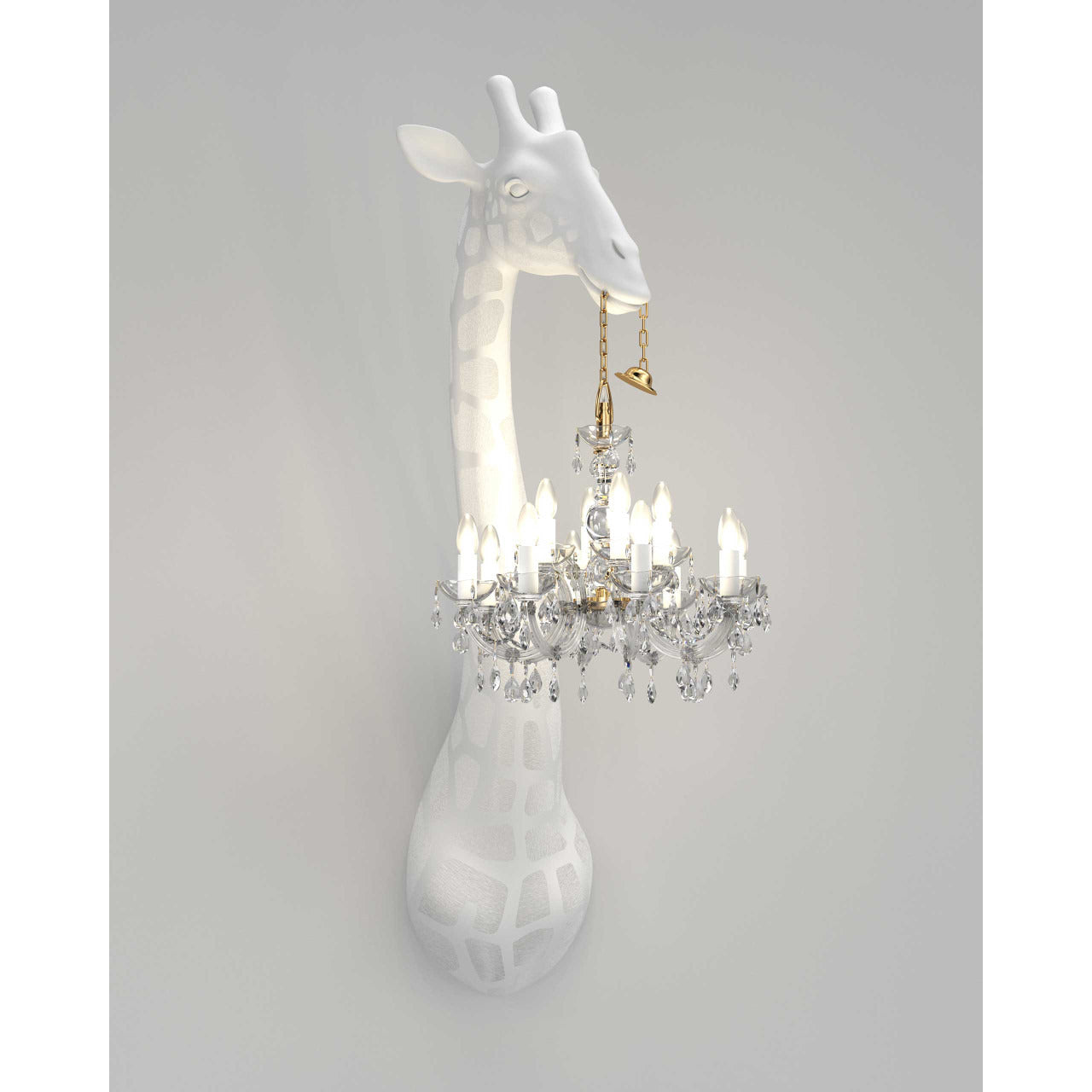 Giraffe in Love Wall Lamp by Qeeboo designed by Marcantonio