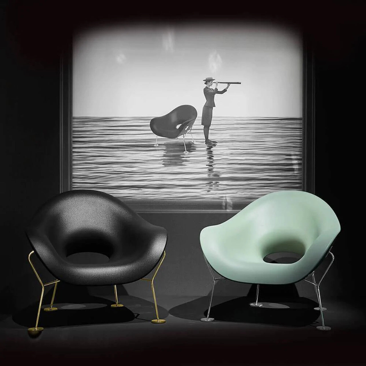 Pupa Armchair | Designed by Andrea Branzi | Qeeboo