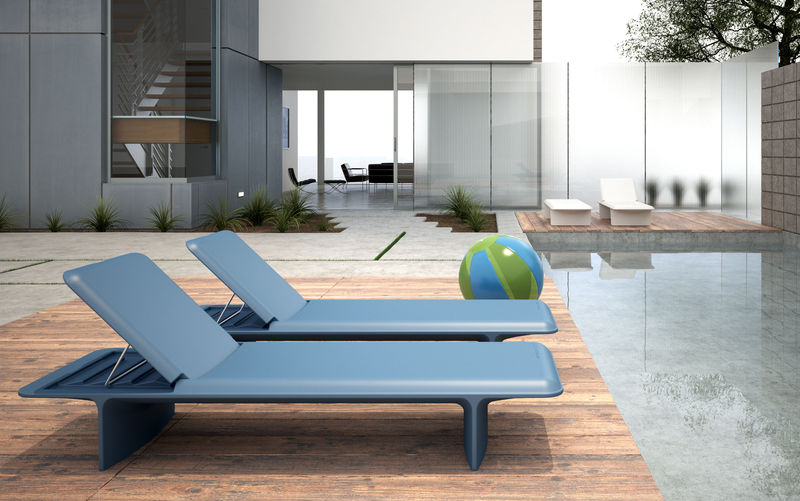 Ponente Sun Lounger | Designed by Martinelli | Slide Design
