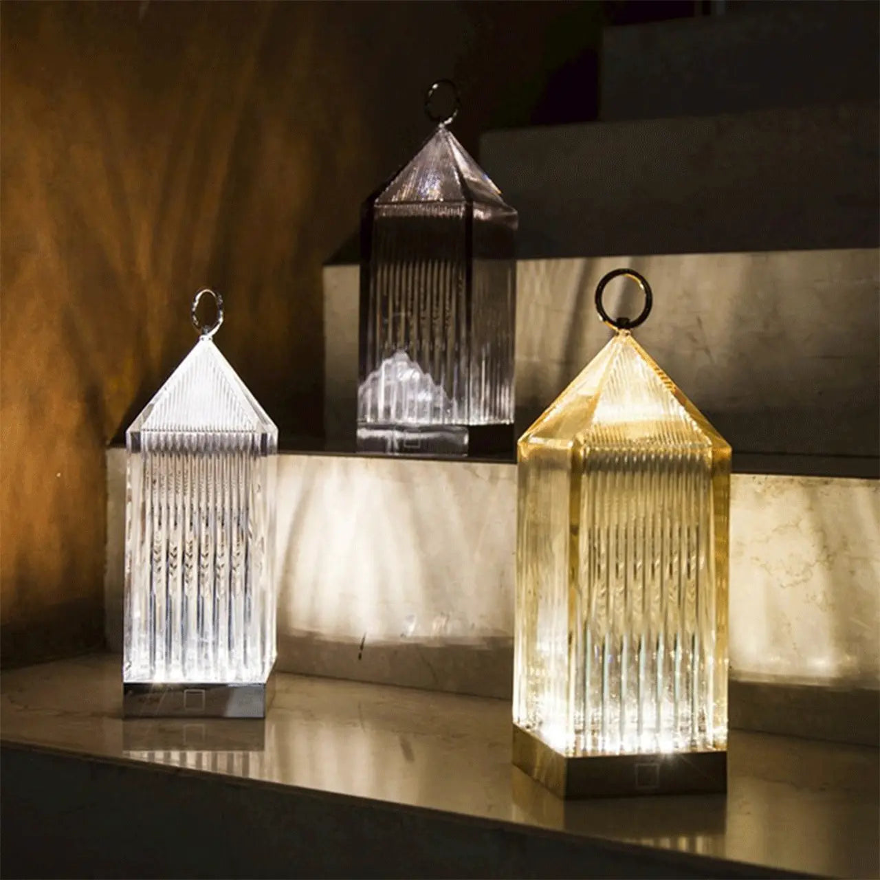 Lantern Portable Table Lamp Novembre Design | Kartell