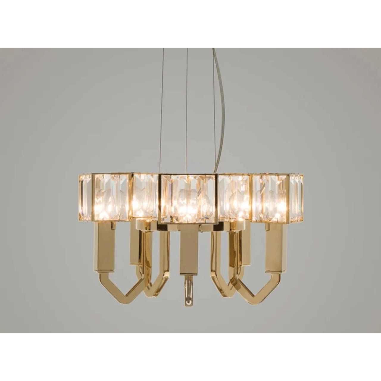 Angie A07G1 Round Pendant Lamp | Luxury Lighting | Designed by Roberto Lazzeroni | Patrizia Garganti