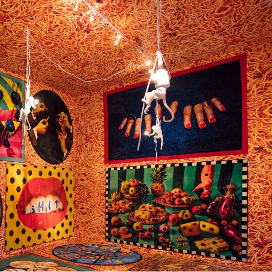 Fingers Rectangular Rug | Designed by Toiletpaper Home | Seletti