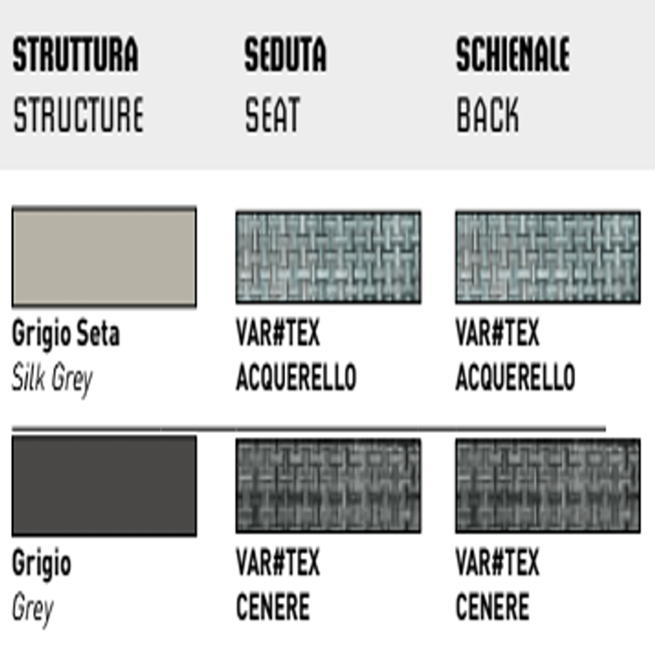 Clever Stackable Dining Armchair | Outdoor | Designed by R&S Varaschin | Set of 2 | Varaschin