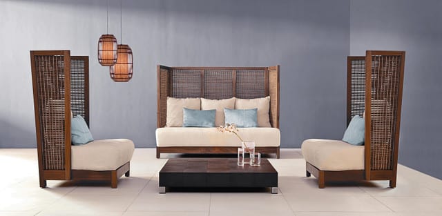 Suzy Wong Loveseat High Back | Kenneth Cobonpue