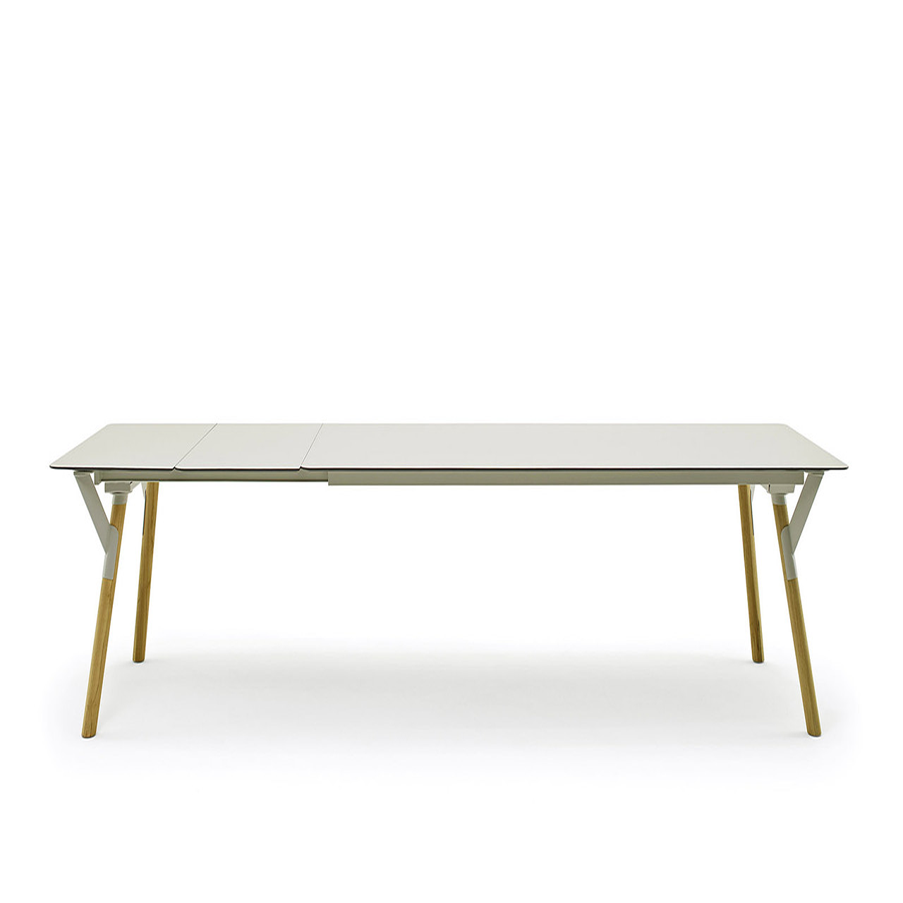 Link Extending Dining Table | Designed by Alain Gilles | Varaschin