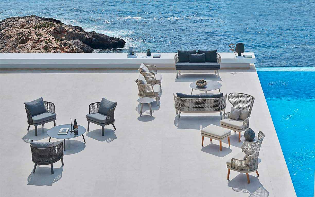 Emma Bergère Armchair | Designed by Monica Armani | Varaschin