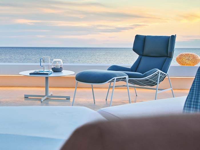 Summer Set Bergere Relax | Designed by Christophe Pillet | Varaschin