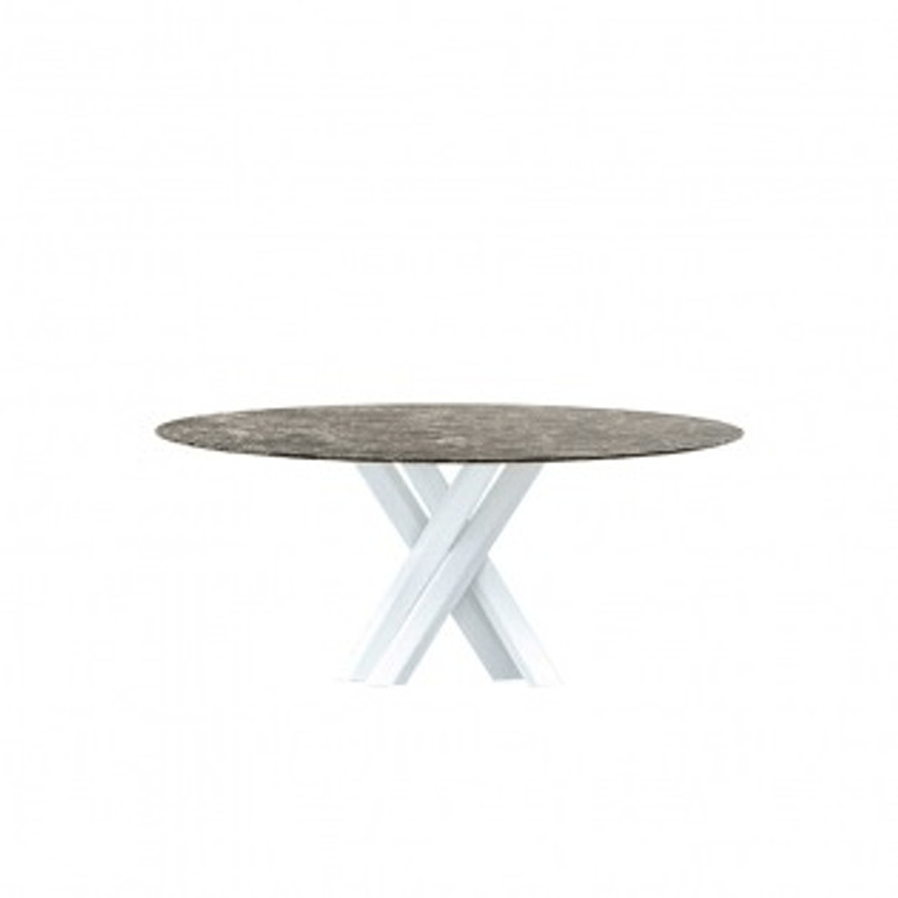 System Star Round Dining Table | Design by Lo Scalzo Moscheri | Varaschin